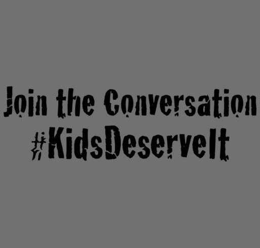 Kids Deserve It! - Raglan Tees shirt design - zoomed
