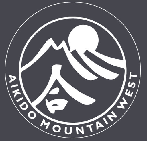 Aikido Mountain West Dojo Fundraiser shirt design - zoomed