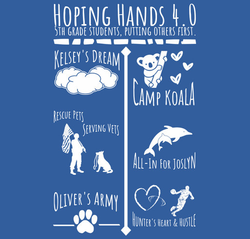 Hoping Hands 4.0 Group Shirt Sale! shirt design - zoomed