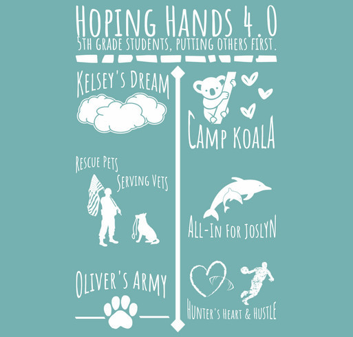 Hoping Hands 4.0 Group Shirt Sale! shirt design - zoomed