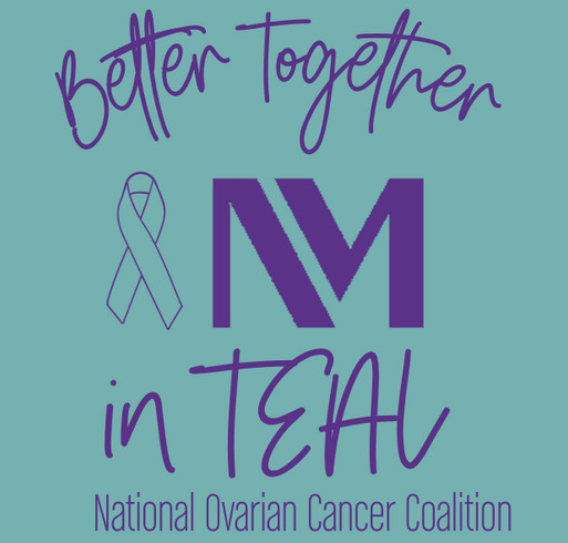 Team Better Together in TEAL NOCC shirt design - zoomed