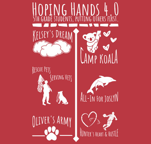 Hoping Hands 4.0 Group Shirt Sale! shirt design - zoomed