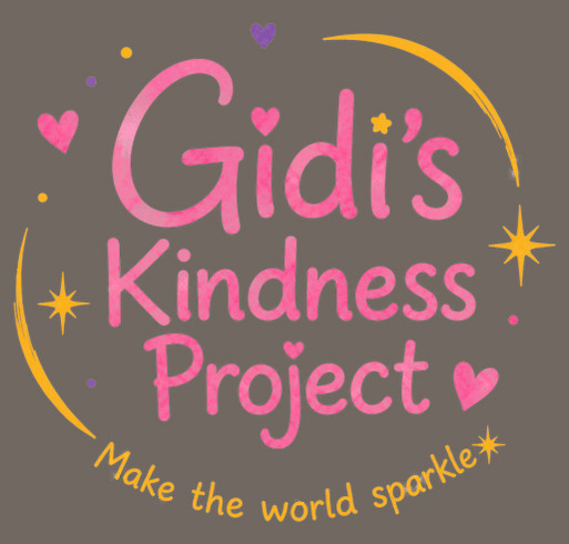Gidi's Kindness Project Hats shirt design - zoomed