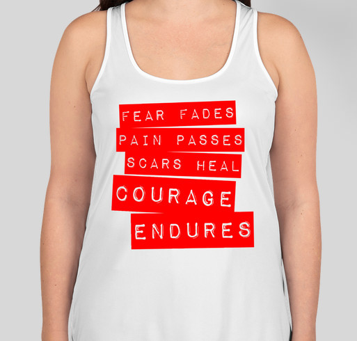 CE Quote Women's SportTek Tank Fundraiser - unisex shirt design - front