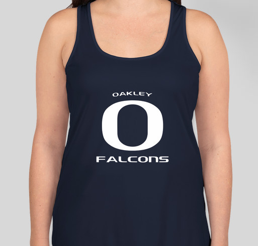 Oakley Falcons Women's Tanks Fundraiser - unisex shirt design - front