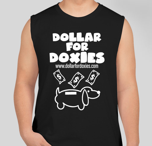 Dollar For Doxies Fundraiser - unisex shirt design - front