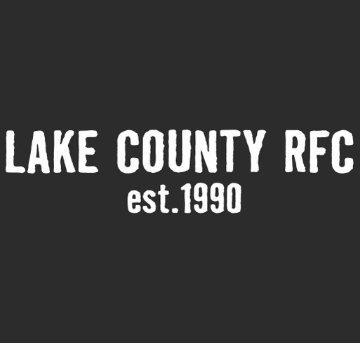 Lake County RFC Team Fundraiser shirt design - zoomed