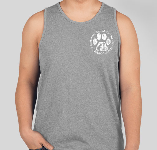 K9 Hero Haven - Polos and Tanks!! Fundraiser - unisex shirt design - front