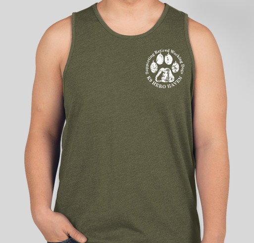 K9 Hero Haven - Polos and Tanks!! Fundraiser - unisex shirt design - front