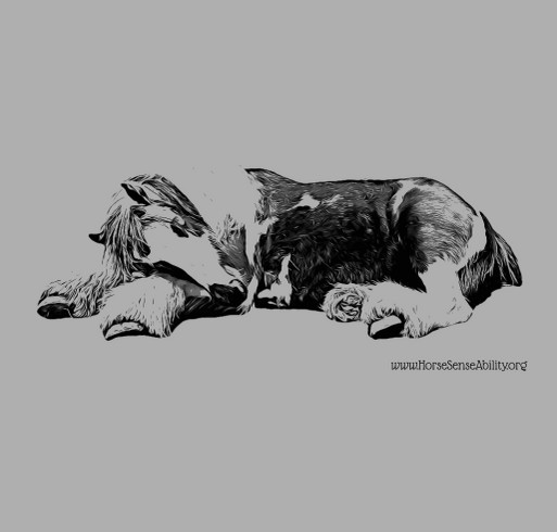 Ruby at Rest shirt design - zoomed