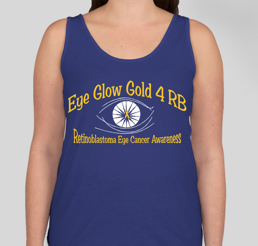 Retinoblastoma Eye Cancer Support shirt Fundraiser - unisex shirt design - front