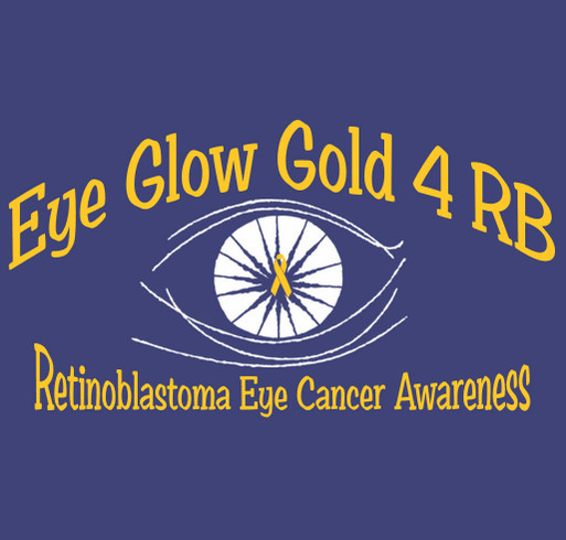 Retinoblastoma Eye Cancer Support shirt shirt design - zoomed