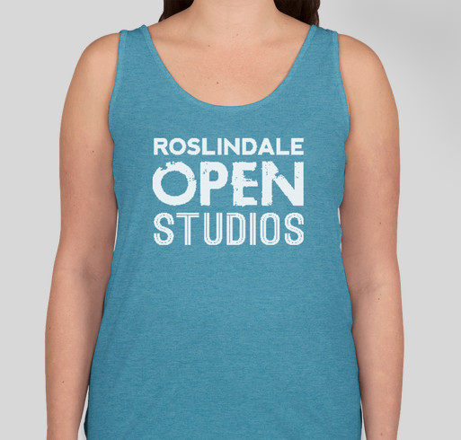 Roslindale Open Studios Fundraiser Fundraiser - unisex shirt design - front