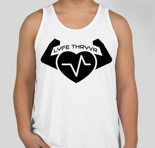 LIFE THRYVR Fundraiser - unisex shirt design - front