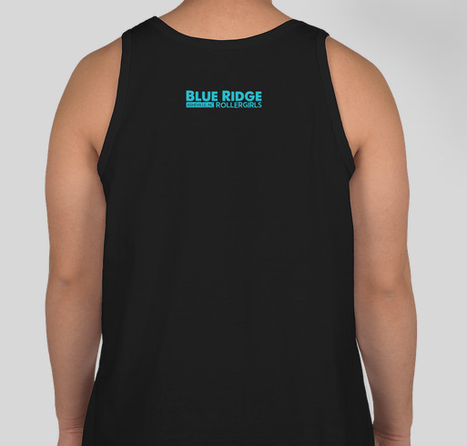 Blue Ridge Rollergirls Headed to International Champs in Portland, OR Fundraiser - unisex shirt design - back