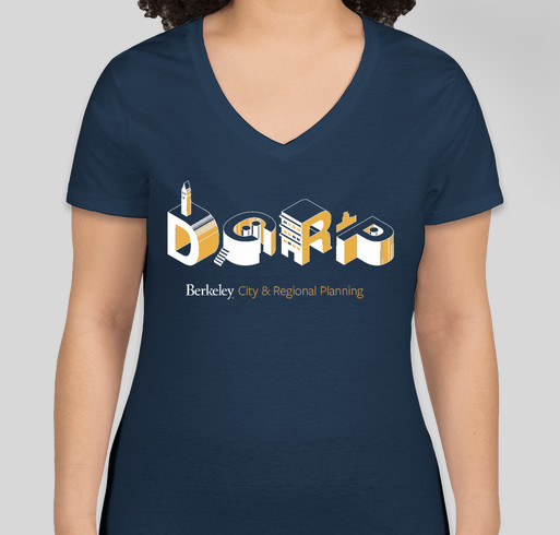 ALUMNI - The UC Berkeley Department of City & Regional Planning Fundraiser - unisex shirt design - front