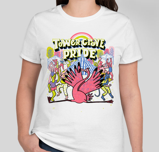 The TGP Tee! Tower Grove Pride 2023 Fundraiser - unisex shirt design - small