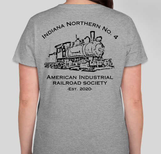 Help Restore the Indiana Northern #4's Cab Fundraiser - unisex shirt design - back