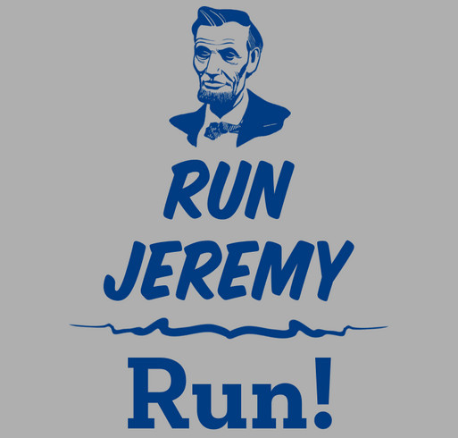 Get Jeremy to Run for POTUS shirt design - zoomed