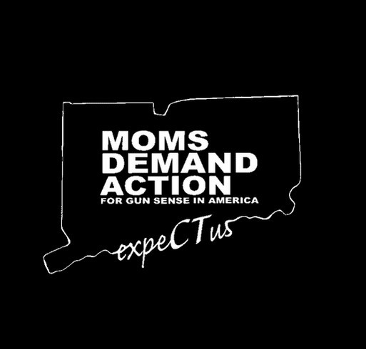 ExpeCTus - CT Moms Demand Action shirt design - zoomed