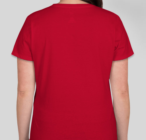 Liberty Middle School Spirit Wear - Style 4 Fundraiser - unisex shirt design - back