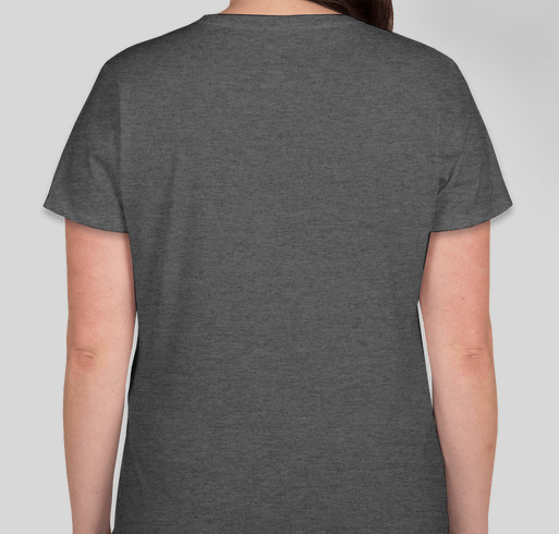 Long Ear Rescue BAD ASS T-Shirt Fundraiser Fundraiser - unisex shirt design - back