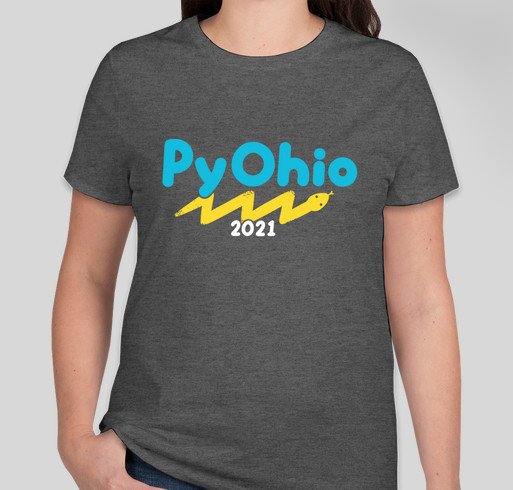 PyOhio 2021 Fundraiser - unisex shirt design - small
