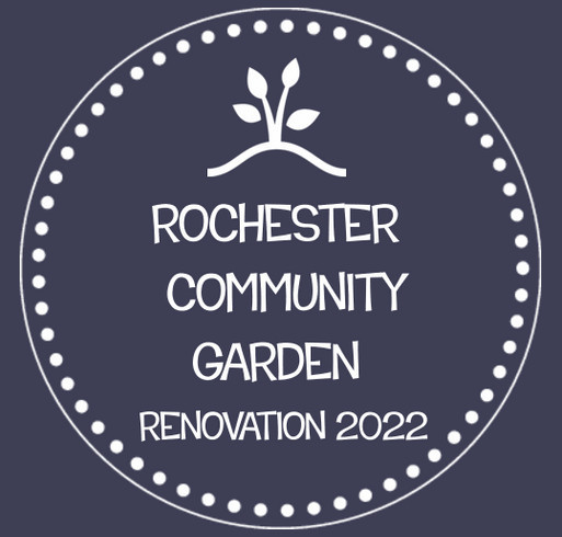 Rochester, MI Community Garden Fundraiser shirt design - zoomed