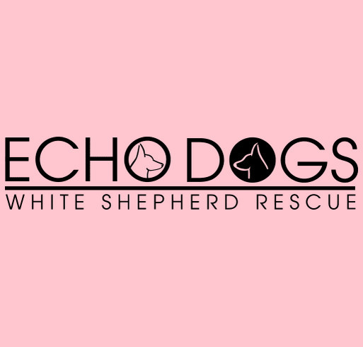 Echo Dogs White Shepherd Rescue shirt design - zoomed