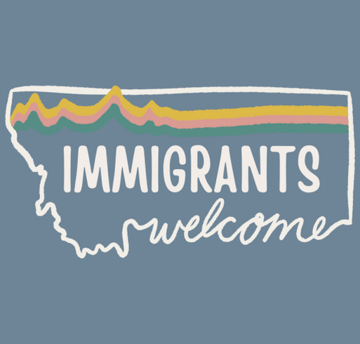 Support your Refugee and Immigrant Neighbors! shirt design - zoomed