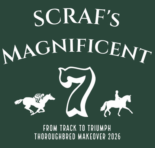Support SCRAF’s Magnificent 7 – Wear the Shirt, Be Part of the Journey! shirt design - zoomed