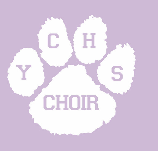 Support York Choirs shirt design - zoomed