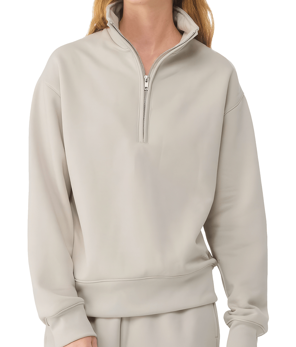 Bella + Canvas Heavyweight Fleece Quarter-Zip Sweatshirt
