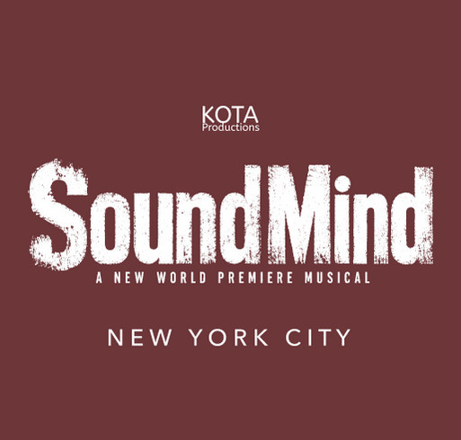 Sound Mind: Merchandise shirt design - zoomed