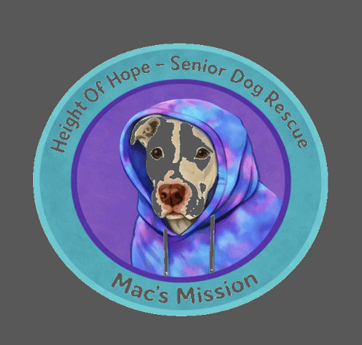 Support Height of Hope Senior Dog Rescue shirt design - zoomed