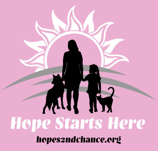 Hope Starts Here Shirt Fundraiser shirt design - zoomed