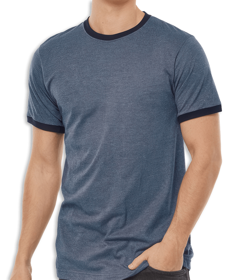 Tultex Fine Jersey Crewneck Ringer T-shirt