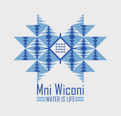 Water is Life Mni Wiconi shirt design - zoomed