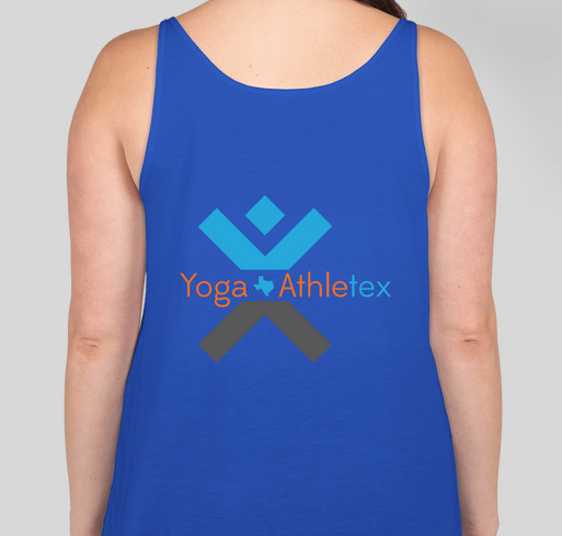 Yoga Athletex Support Fundraiser - unisex shirt design - back