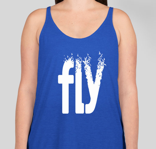 Fly like freedom Fundraiser - unisex shirt design - front