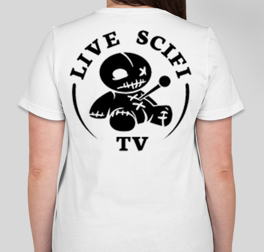 LiveScifi.TV Fundraiser Fundraiser - unisex shirt design - back