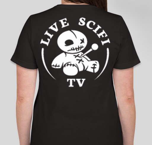 LiveScifi.TV Fundraiser Fundraiser - unisex shirt design - back