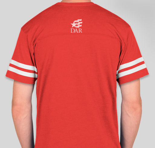 DAR Sparkle through Service to America shirt Fundraiser - unisex shirt design - back