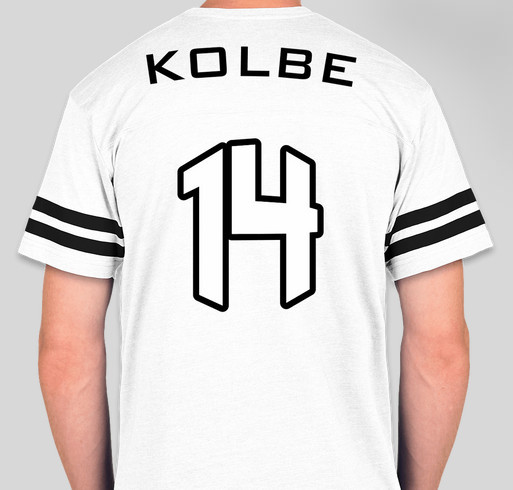 MI Kolbe T-Shirt (Sport) Design Fundraiser - unisex shirt design - back