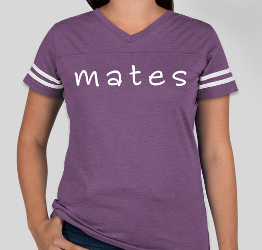 MATES Adult Spirit Wear Fundraiser - unisex shirt design - front