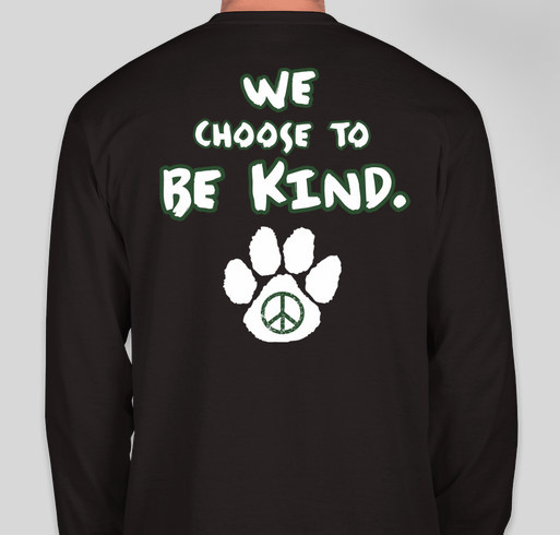 Panthers for Peace Fundraiser - unisex shirt design - back