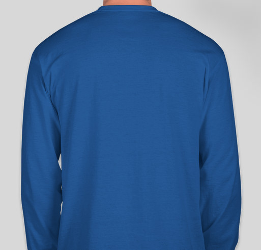 Wear Blue Day T-Shirt Fundraiser - unisex shirt design - back