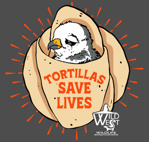Tortillas Save Lives shirt design - zoomed