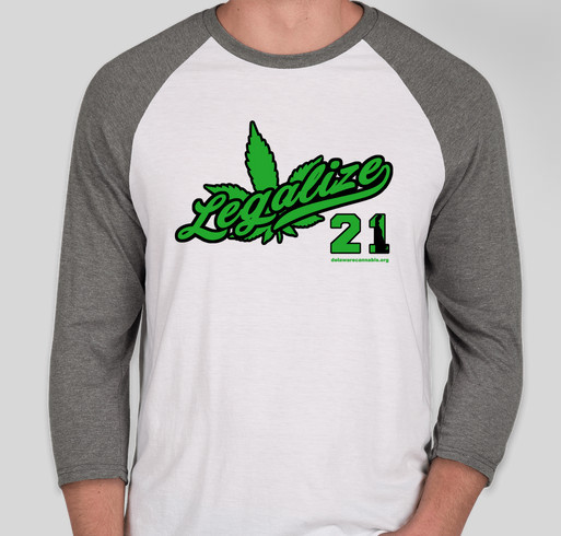 Legalize Delaware 2021 Fundraiser - unisex shirt design - front