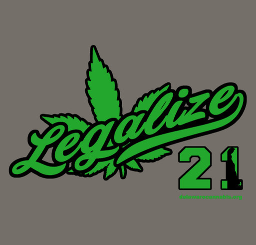 Legalize Delaware 2021 shirt design - zoomed